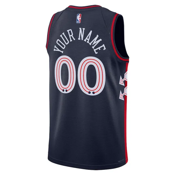 Nike Philadelphia 76ers Personoitava Miesten Pelipaita City Edition 2023-24 Swingman
