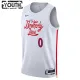 Nike Philadelphia 76ers Tyrese Maxey 0 Lasten Pelipaita City Edition 2022-23 Swingman Valkoinen