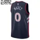 Nike Philadelphia 76ers Tyrese Maxey Lasten Pelipaita City Edition 2023-24 Swingman Laivasto