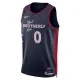 Nike Philadelphia 76ers Tyrese Maxey Miesten Pelipaita City Edition 2023-24 Swingman Laivasto