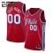 Philadelphia 76ers Jordan Personoitava Lasten Pelipaita Statement Edition Swingman Punainen