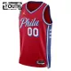 Philadelphia 76ers Jordan Personoitava Lasten Pelipaita Statement Edition Swingman Punainen