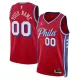 Philadelphia 76ers Jordan Personoitava Miesten Pelipaita Statement Edition Swingman Punainen Philadelphia 76ers Jordan Personoitava Miesten Pelipaita Statement Edition Swingman Punainen