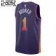 Nike Phoenix Suns Devin Booker Lasten Pelipaita City Edition 2023-24 Swingman Violetti