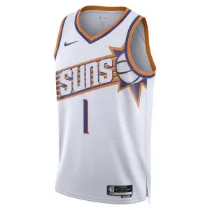 Nike Phoenix Suns Devin Booker Miesten Pelipaita Association Edition 2023-24 Swingman Valkoinen