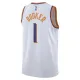 Nike Phoenix Suns Devin Booker Miesten Pelipaita Association Edition 2023-24 Swingman Valkoinen