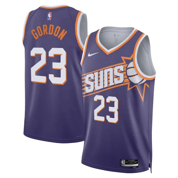 Nike Phoenix Suns Eric Gordon Miesten Pelipaita Icon Edition 2023-24 Swingman Violetti Nike Phoenix Suns Eric Gordon Miesten Pelipaita Icon Edition 2023-24 Swingman Violetti