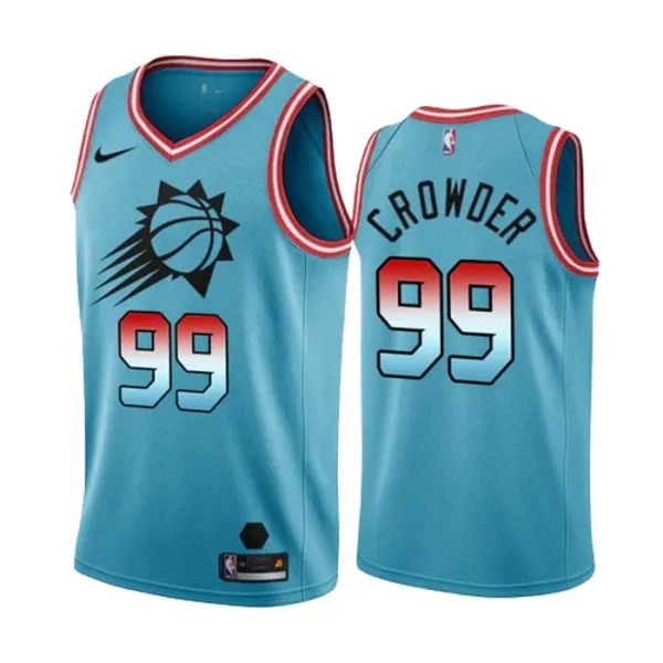 Nike Phoenix Suns Jae Crowder 99 Miesten Pelipaita City Edition 2022-23 Swingman Sininen Nike Phoenix Suns Jae Crowder 99 Miesten Pelipaita City Edition 2022-23 Swingman Sininen
