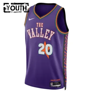 Nike Phoenix Suns Jusuf Nurkic Lasten Pelipaita City Edition 2024-25 Swingman Violetti