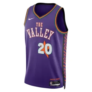 Nike Phoenix Suns Jusuf Nurkic Miesten Pelipaita City Edition 2024-25 Swingman Violetti