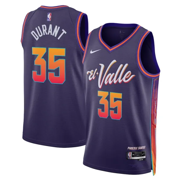 Nike Phoenix Suns Kevin Durant Miesten Pelipaita City Edition 2023-24 Swingman Violetti Nike Phoenix Suns Kevin Durant Miesten Pelipaita City Edition 2023-24 Swingman Violetti