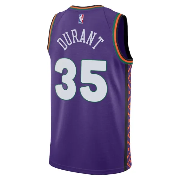 Nike Phoenix Suns Kevin Durant Miesten Pelipaita City Edition 2024-25 Swingman Violetti