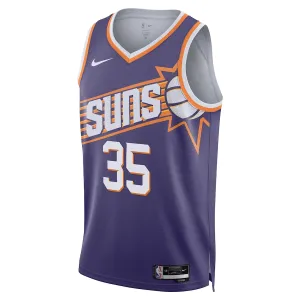 Nike Phoenix Suns Kevin Durant Miesten Pelipaita Icon Edition 2023-24 Swingman Violetti