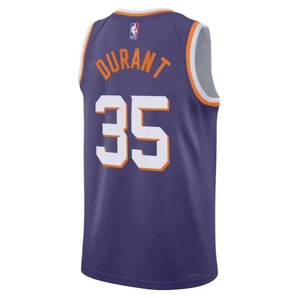 Nike Phoenix Suns Kevin Durant Miesten Pelipaita Icon Edition 2023-24 Swingman Violetti