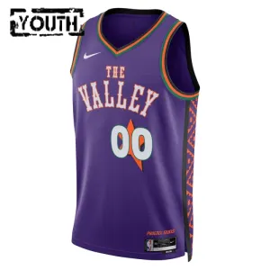 Nike Phoenix Suns Personoitava Lasten Pelipaita City Edition 2024-25 Swingman Violetti