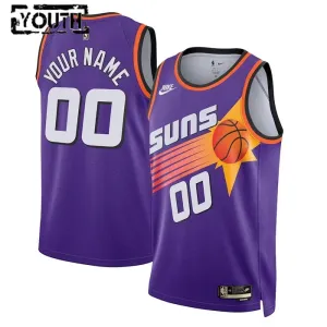 Nike Phoenix Suns Personoitava Lasten Pelipaita Classic Edition 2022-23 Swingman Violetti Nike Phoenix Suns Personoitava Lasten Pelipaita Classic Edition 2022-23 Swingman Violetti