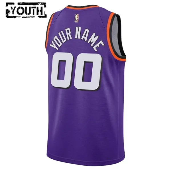 Nike Phoenix Suns Personoitava Lasten Pelipaita Classic Edition 2022-23 Swingman Violetti