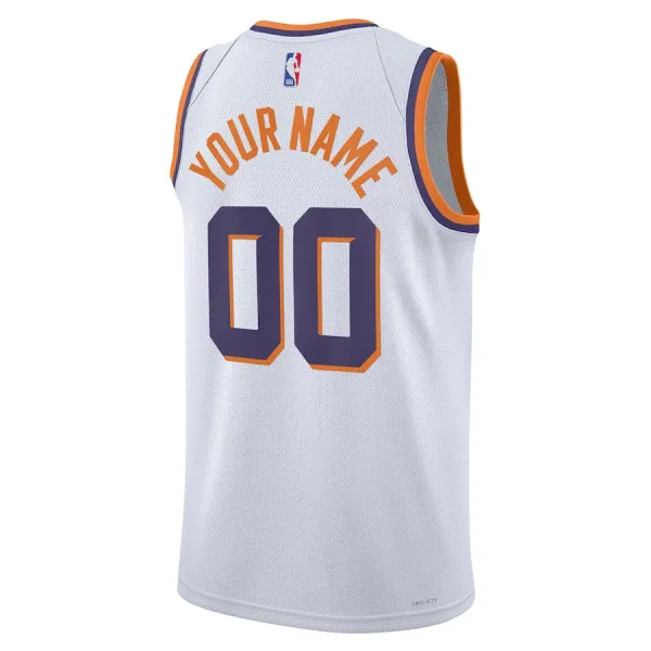 Nike Phoenix Suns Personoitava Miesten Pelipaita Association Edition 2023-24 Swingman Valkoinen