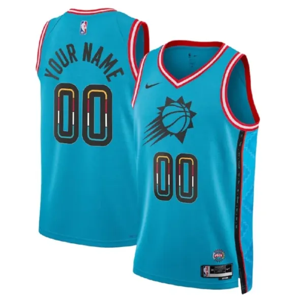 Nike Phoenix Suns Personoitava Miesten Pelipaita City Edition 2022-23 Swingman Sininen Nike Phoenix Suns Personoitava Miesten Pelipaita City Edition 2022-23 Swingman Sininen