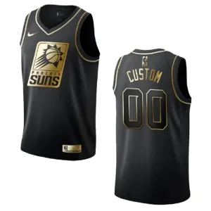 Nike Phoenix Suns Personoitava Miesten Pelipaita Golden Edition Swingman Musta Nike Phoenix Suns Personoitava Miesten Pelipaita Golden Edition Swingman Musta