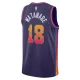 Nike Phoenix Suns Yuta Watanabe Miesten Pelipaita City Edition 2023-24 Swingman Violetti