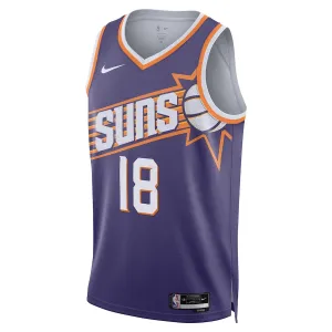 Nike Phoenix Suns Yuta Watanabe Miesten Pelipaita Icon Edition 2023-24 Swingman Violetti