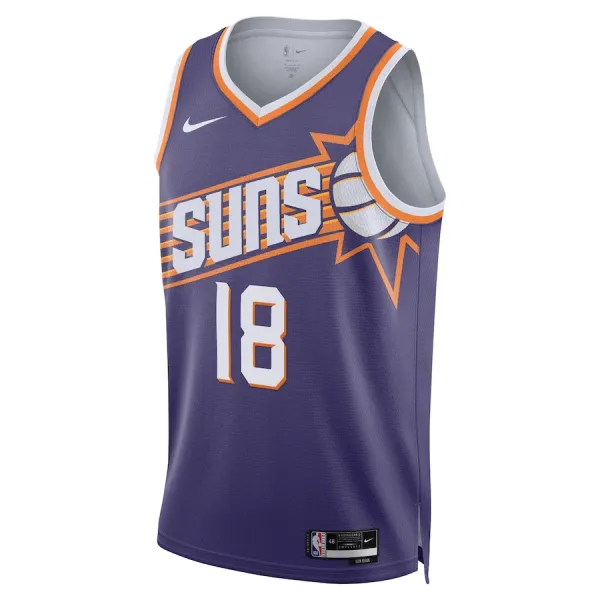Nike Phoenix Suns Yuta Watanabe Miesten Pelipaita Icon Edition 2023-24 Swingman Violetti