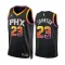 Phoenix Suns Cameron Johnson 23 Jordan Miesten Pelipaita Statement Edition Swingman Musta