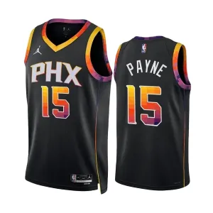 Phoenix Suns Cameron Payne 15 Jordan Miesten Pelipaita Statement Edition Swingman Musta Phoenix Suns Cameron Payne 15 Jordan Miesten Pelipaita Statement Edition Swingman Musta
