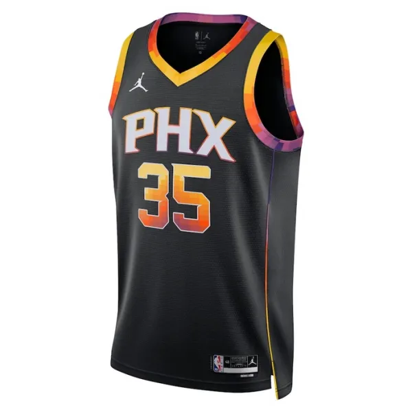 Phoenix Suns Jordan Kevin Durant 35 Miesten Pelipaita Statement Edition Swingman Musta