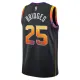 Phoenix Suns Jordan Mikal Bridges 25 Miesten Pelipaita Statement Edition Swingman Musta