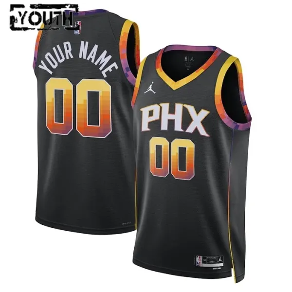 Phoenix Suns Jordan Personoitava Lasten Pelipaita Statement Edition Swingman Musta Phoenix Suns Jordan Personoitava Lasten Pelipaita Statement Edition Swingman Musta