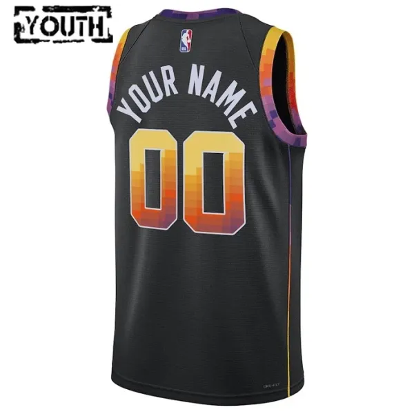 Phoenix Suns Jordan Personoitava Lasten Pelipaita Statement Edition Swingman Musta