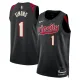 Nike Portland Trail Blazers Anfernee Simons Miesten Pelipaita City Edition 2023-24 Swingman Musta Nike Portland Trail Blazers Anfernee Simons Miesten Pelipaita City Edition 2023-24 Swingman Musta