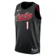 Nike Portland Trail Blazers Anfernee Simons Miesten Pelipaita City Edition 2023-24 Swingman Musta