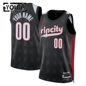 Nike Portland Trail Blazers Personoitava Lasten Pelipaita City Edition 2024-25 Swingman Musta Nike Portland Trail Blazers Personoitava Lasten Pelipaita City Edition 2024-25 Swingman Musta