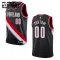 Nike Portland Trail Blazers Personoitava Lasten Pelipaita Icon Edition Swingman Musta