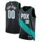 Nike Portland Trail Blazers Personoitava Miesten Pelipaita City Edition 2022-23 Swingman Musta