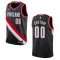 Nike Portland Trail Blazers Personoitava Miesten Pelipaita Icon Edition Swingman Musta