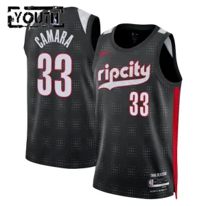 Nike Portland Trail Blazers Toumani Camara Lasten Pelipaita City Edition 2024-25 Swingman Musta Nike Portland Trail Blazers Toumani Camara Lasten Pelipaita City Edition 2024-25 Swingman Musta