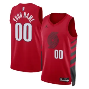 Portland Trail Blazers Jordan Personoitava Miesten Pelipaita Statement Edition Swingman Punainen