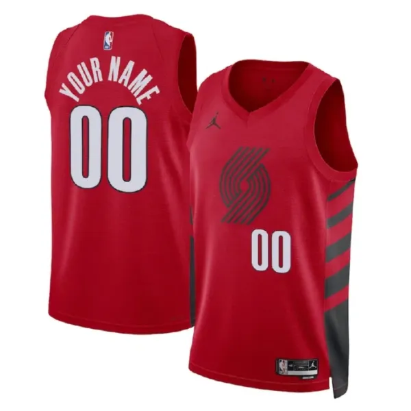 Portland Trail Blazers Jordan Personoitava Miesten Pelipaita Statement Edition Swingman Punainen Portland Trail Blazers Jordan Personoitava Miesten Pelipaita Statement Edition Swingman Punainen