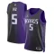 Jordan Sacramento Kings De Aaron Fox Miesten Pelipaita Statement Edition 2023-24 Swingman Violetti