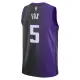 Jordan Sacramento Kings De Aaron Fox Miesten Pelipaita Statement Edition 2023-24 Swingman Violetti