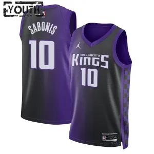 Jordan Sacramento Kings Domantas Sabonis Lasten Pelipaita Statement Edition 2023-24 Swingman Violetti Jordan Sacramento Kings Domantas Sabonis Lasten Pelipaita Statement Edition 2023-24 Swingman Violetti