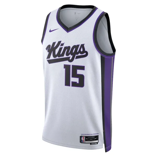 Nike Sacramento Kings Davion Mitchell Miesten Pelipaita Association Edition 2023-24 Swingman Valkoinen