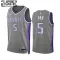 Nike Sacramento Kings De Aaron Fox 5 Lasten Pelipaita City Edition 2022-23 Swingman Harmaa