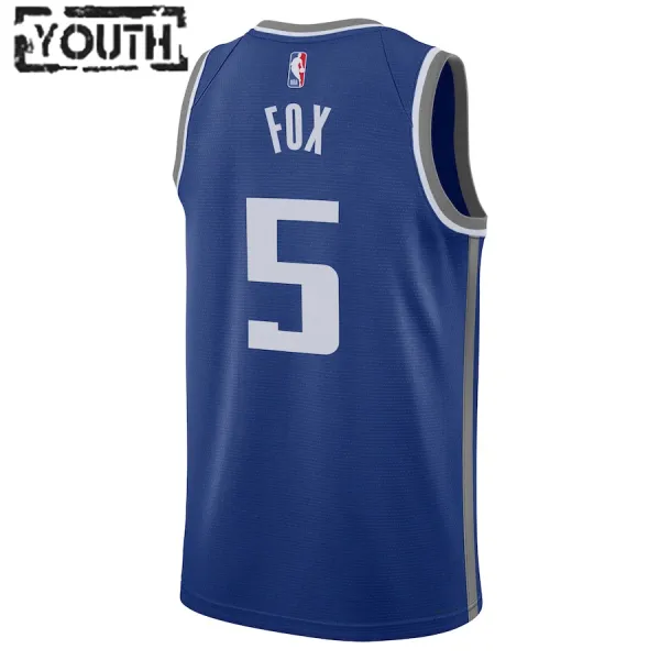 Nike Sacramento Kings De Aaron Fox Lasten Pelipaita City Edition 2023-24 Swingman Sininen