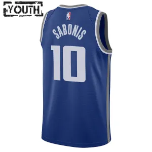 Nike Sacramento Kings Domantas Sabonis Lasten Pelipaita City Edition 2023-24 Swingman Sininen