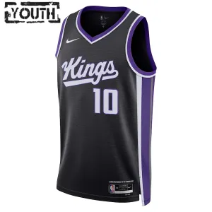 Nike Sacramento Kings Domantas Sabonis Lasten Pelipaita Icon Edition 2023-24 Swingman Musta